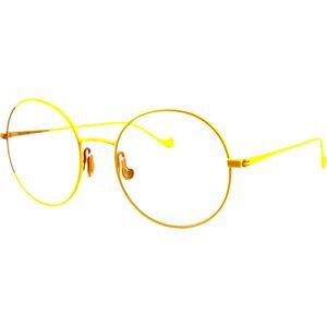 Caroline Abram Venus Womens Eyeglass Frame 552 Yellow/ Peach